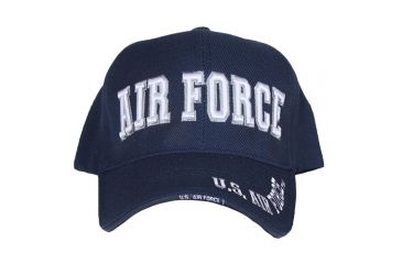 Image of Fox Outdoor Embroidered Military Ball Cap, Air Force High Definition Branch / Navy, 78-519