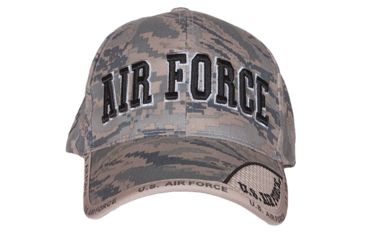 Image of Fox Outdoor Embroidered Military Ball Cap, Air Force Service / Subdued Digital, 78-569