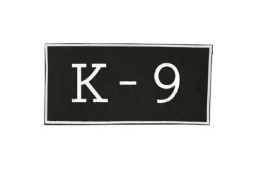 Image of Fox Outdoor Enforcement ID Patches 2in x 4in, K-9, 84P-221
