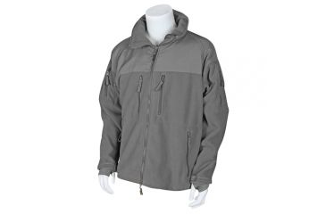 Image of Fox Outdoor Enhanced Fleece Tactical Jacket, Grey, Large, 65-79 L