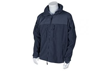 Image of Fox Outdoor Enhanced Fleece Tactical Jacket, Navy, Extra Large, 65-74 XL