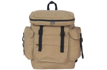 Image of Fox Outdoor European Rucksack 20x13x7.5in, Khaki 099598422202