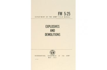Image of Fox Outdoor Explosives and Demolitions, Manual, 59-64
