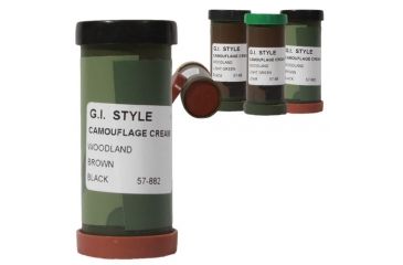 Image of Fox Outdoor Face Paint Sticks, Black and Brown, 57-882