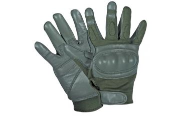 Image of Fox Outdoor Gen II Hard Knuckle Assault Gloves, Olive Drab, Medium, 79-920 M
