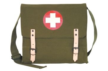 Image of Fox Outdoor German Medic Bag, Olive Drab 099598427702