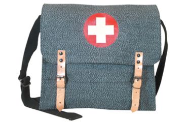 Image of Fox Outdoor German Medic Bag, Salt and Pepper Black 099598427856