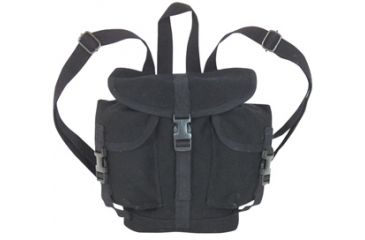 Image of Fox Outdoor German Style Alpine Rucksack 10.5x9.5in, Black 099598427306