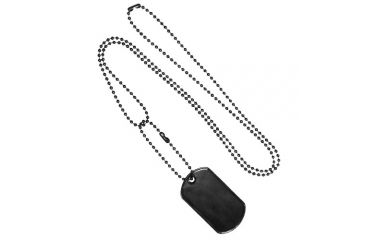 Image of Fox Outdoor GI Dog Tag Chains, Black, 57-621