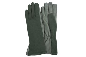 Image of Fox Outdoor GI Style Flame Retardent Flight Gloves, Sage, 12, 79-25 12