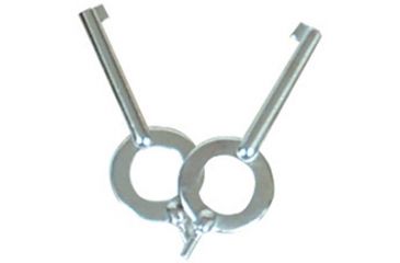 Image of Fox Outdoor Handcuff Keys, Chrome 099598043605