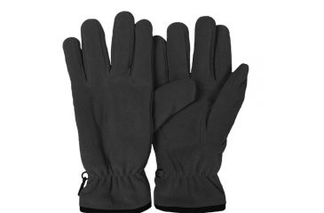 Image of Fox Outdoor Insulated Military Style Fleece Gloves, Black, Large, 79-33 L