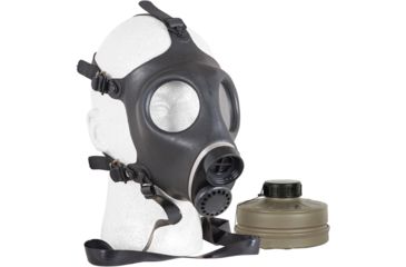 Image of Fox Outdoor Israeli Gas Mask w/ Israeli Filter, Black, Size 3, 57-963