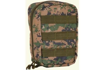 Image of Fox Outdoor Large Modular 1st Aid Pouch, Digital Woodland 099598560829