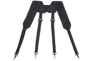 Image of Fox Outdoor LC-1 H Suspenders, Black 099598554101