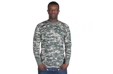 Image of Fox Outdoor Long Sleeve T-Shirt - Men's, Medium, Gray, 64-347 M