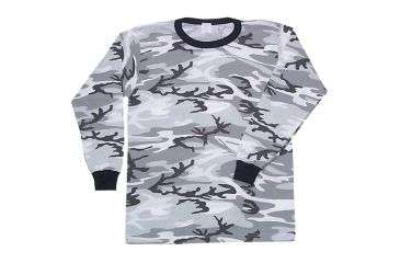 Image of Fox Outdoor Long Sleeve T-Shirt - Men's, Large, Urban Camo, 64-39 UC L