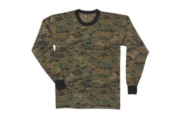 Image of Fox Outdoor Long Sleeve T-Shirt - Men's, 2XL, Digital Woodland, 64-343 2XL