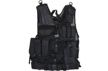 Image of Fox Outdoor MACH-1 Tactical Vest, Black 099598652272