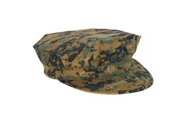 Image of Fox Outdoor Marine Cap, Digital Woodland w/Emblem, Medium, 74-142 M