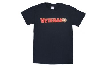 Image of Fox Outdoor Marines One-Sided Imprinted T-Shirt, Veterans US Marines / Black, Large, 63-486 L