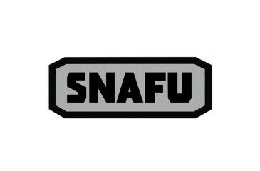 Image of Fox Outdoor Medical and Morale Patches, SNAFU - Black/Grey, 84P-451