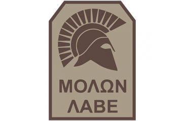 Image of Fox Outdoor Medical and Morale Patches, Sparten - Khaki, 84P-152