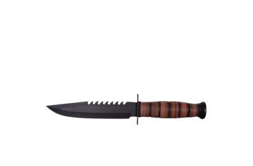 Image of Fox Outdoor Military Fighting Knife, Straight Blade, 15-147