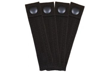 Image of Fox Outdoor Modular Web Straps 4in, Black 099598534011