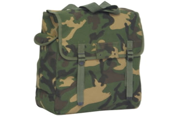 Image of Fox Outdoor Musette Bag 15x15in, Woodland Camo 099598409203