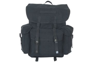 Image of Fox Outdoor NATO Style Rucksack 16x10in, Black 099598422806