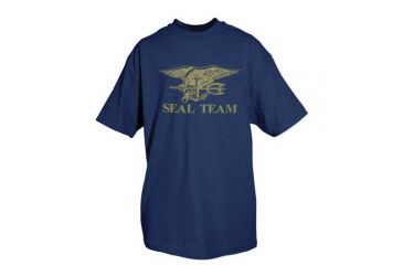 Image of Fox Outdoor Navy One-Sided Imprinted T-Shirt, Seal Team / Navy, Extra Large, 63-92 XL