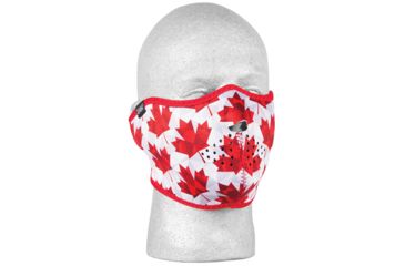 Image of Fox Outdoor Neoprene Thermal Half Mask, Canadian Maple 72-6622