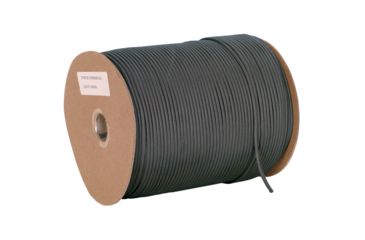 Image of Fox Outdoor Nylon Type III Commercial Paracord, Black, 1200ft, 82-41
