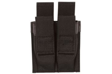 Image of Fox Outdoor Pistol Quick Deploy Dual Mag Pouch, Black 099598575519