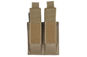 Image of Fox Outdoor Pistol Quick Deploy Dual Mag Pouch, Coyote, 57-558