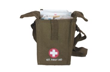 Image of Fox Outdoor Platoon First Aid Kit - Olive Drab 57-84