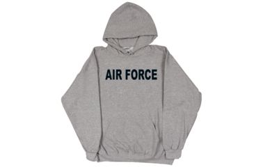 Image of Fox Outdoor Pullover Hoodie Sweatshirt, Air Force - Heather Grey, Large, 64-871 L