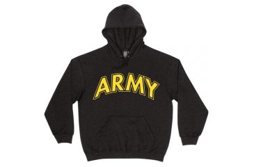 Image of Fox Outdoor Pullover Hoodie Sweatshirt, Army - Black, Large, 64-8425 L