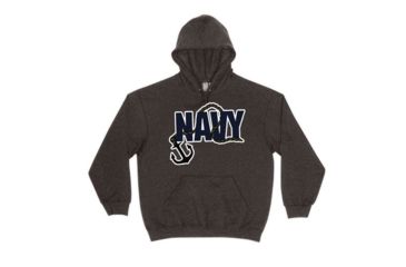 Image of Fox Outdoor Pullover Hoodie Sweatshirt, Navy Anchor- Black, Extra Large, 64-8618 XL