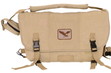 Image of Fox Outdoor Retro Courier Shoulder Bag, Khaki, Eagle 099598308858