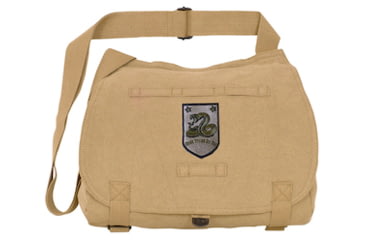 Image of Fox Outdoor Retro Hungarian Shoulder Bag, Khaki, Dont Tread On Me 099598430955