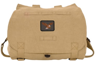 Image of Fox Outdoor Retro Hungarian Shoulder Bag, Khaki, Eagle 099598309855