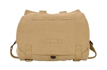 Image of Fox Outdoor Retro Hungarian Shoulder Bag, Khaki, No Patch 099598439507