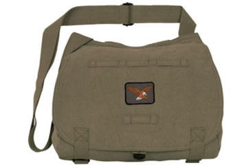 Image of Fox Outdoor Retro Hungarian Shoulder Bag, Olive Drab, Eagle 099598309459
