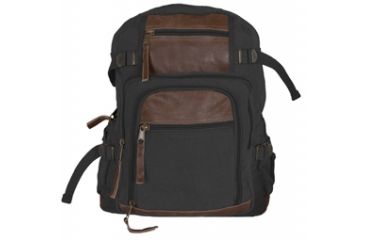 Image of Fox Outdoor Retro Londoner Commuter Daypack, Black 099598434410