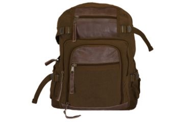 Image of Fox Outdoor Retro Londoner Commuter Daypack, Vintage Brown 099598434489