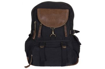Image of Fox Outdoor Retro Parisian City Daypack, Black 099598435516