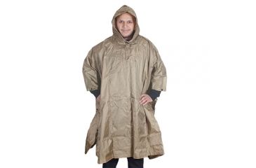 Image of Fox Outdoor Ripstop Poncho, Coyote, 21-558