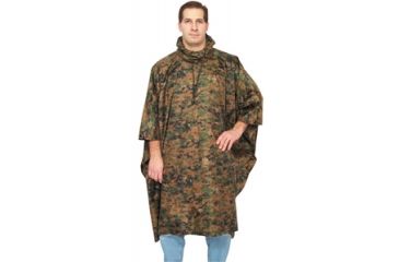 Image of Fox Outdoor Ripstop Poncho, Digital Woodland 099598215538